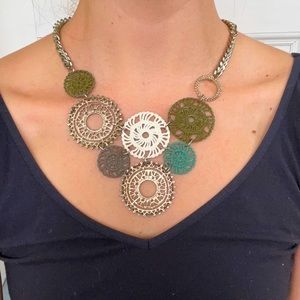 Circular Statement Necklace